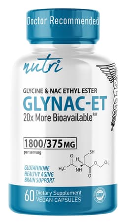 Nutri GlyNAC-ET 1800/375mg Extra Strength
